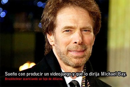 "Los videojuegos serán tan realistas como las películas en 10 años". Bruckheimer lo tiene claro