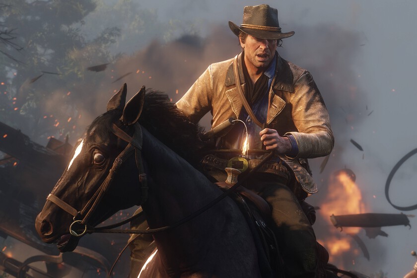 Un jugador de 60 años juega Red Dead Redemption 2 en un portátil con solo 4 fps
