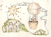 Preciosas siluetas y murales de Marga Melià