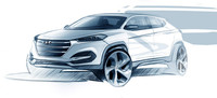 El nuevo Hyundai Tucson se parecerá a este boceto
