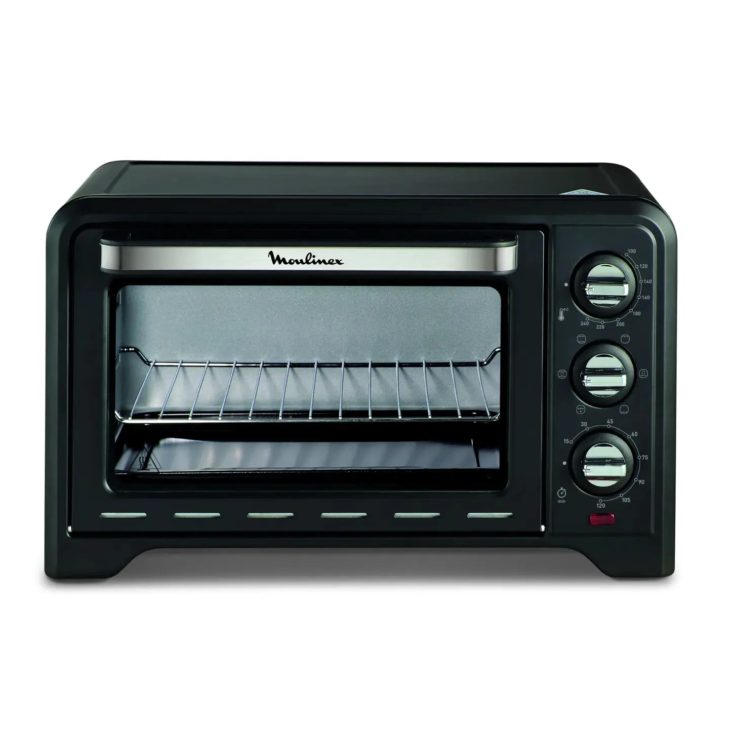 Optimo, Horno portátil, 19 L, 6 modos de cocción, Termostato Regulable, Compacto
