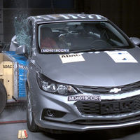Chevrolet Cruze y Fiat 500X dejan buena impresión en la prueba de seguridad de Latin NCAP