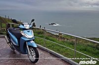 Honda Scoopy SH300i, prueba (conducción en autopista y pasajero)