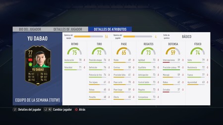 Equipo de la semana 41, 26 de junio - 3 de julio 19 Desafío Totw De Fut de FIFA 19 en los menús 89