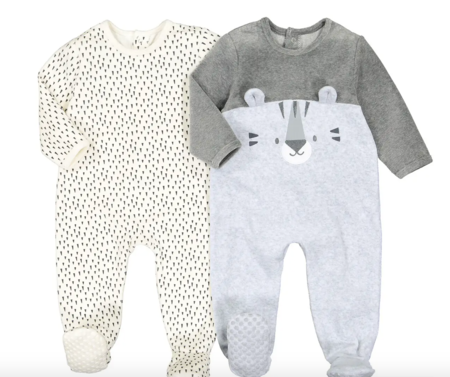 pijamas de bebé
