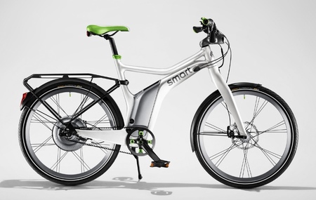 Smart ebike con accesorios