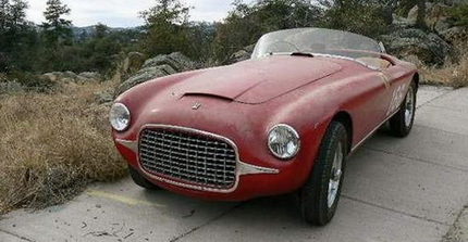 El primer Ferrari de competición que se construyó se expondrá en California