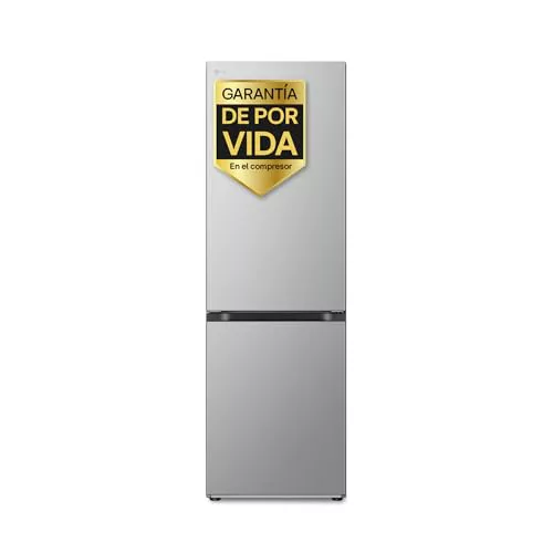 LG GBV3100APY - Frigorífico Combi Door Cooling+, Nevera y Congelador, 2 Puertas, Serie P-300, Clasificación A, Capacidad de 374 L, 2m, Inox Antihuellas