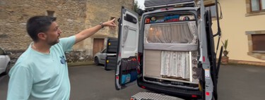 “No puedes estar todo el rato yendo de un punto a otro”: así consigue Jesús vivir en su camper con 300 euros al mes