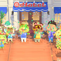 Todo lo que se puede hacer y comprar desde el nuevo Hotel de Animal Crossing: New Horizons