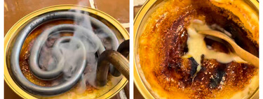 La crema catalana para llevar en el Born (y recién quemada) que reivindica el dulce típico catalán frente a turistadas 