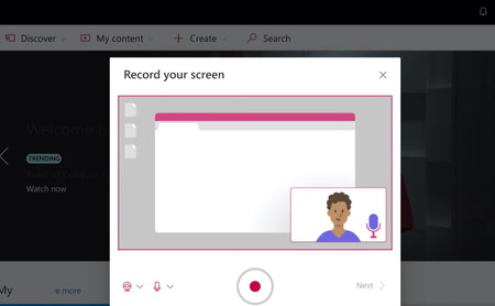 Microsoft Stream incorpora funciones de grabación de pantalla sin necesidad de instalar ninguna aplicación