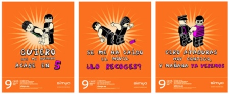 Atrevida campaña de publicidad de Simyo