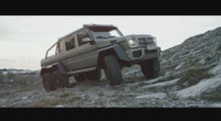 Mercedes Benz G63 AMG 6x6 en las montañas de la Toscana
