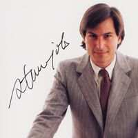 Le pidieron un autógrafo a Steve Jobs en 1983. La forma en la que rechazó la propuesta demuestra el nivel de sarcasmo que manejaba