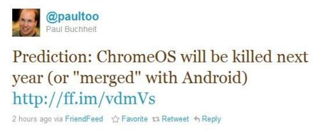 Chrome OS y Android podrían unirse el año que viene
