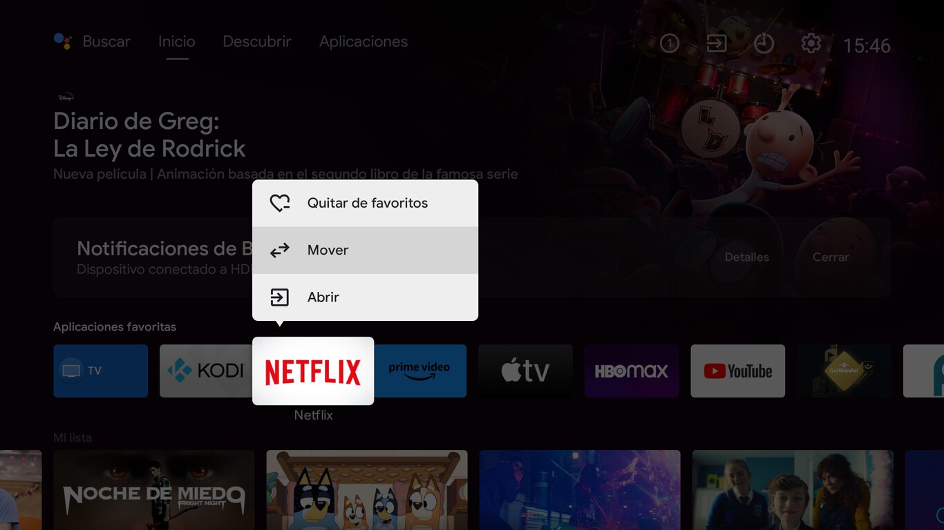 La pantalla de inicio de tu Smart TV con Android TV o Google TV ya no ...