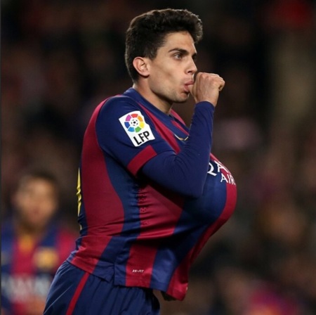 #MuyTOP: La nena de Marc Bartra y Melissa Jiménez ya tiene gol