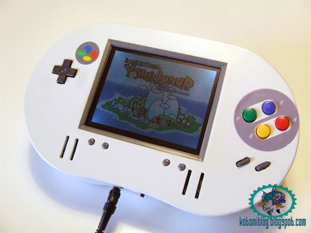 Llega la SNEP, la Super Nintendo Portátil