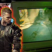 Juegan Cyberpunk 2077 en un monitor CRT de 1995, y el resultado es todo un agasajo retro futurista 