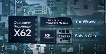 Qualcomm Snapdragon X62, un nuevo módem 5G con hasta 4,4Gbps de descarga y Android como destino
