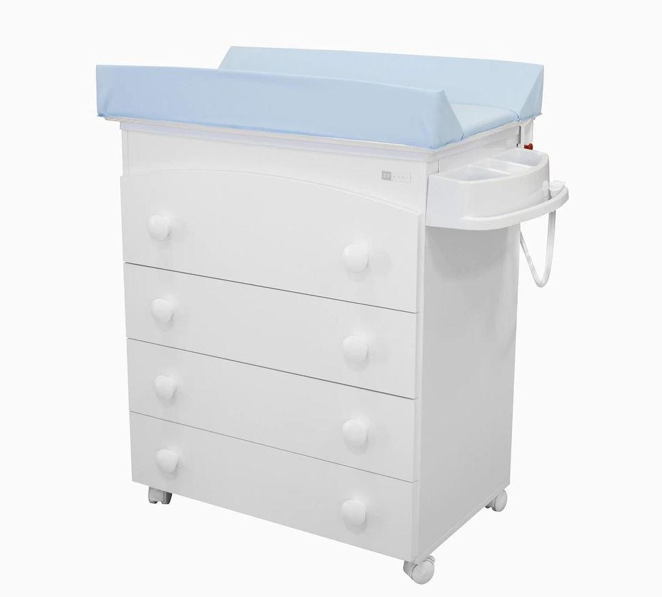 Bañera-cambiador de la marca Zippy, con medidas102 cm x 81,5 cm x 47cm
