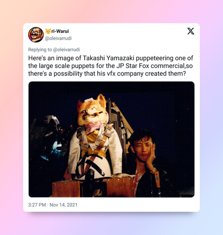 Tuit Star Fox Yamakazi