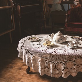Zara Home reinventa el servilletero de ganchillo que tenían nuestras abuelas y lo convierte en una cesta ideal para utilizar de panera 