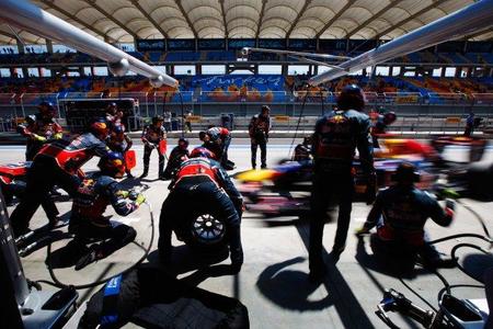 Las paradas en boxes de Red Bull también marcan la diferencia