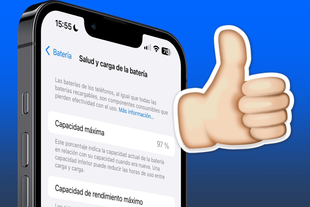 La salud de batería de mi iPhone ha bajado en poco tiempo, pero hay una razón de peso para no preocuparme La salud de batería de mi iPhone ha bajado en poco tiempo, pero hay una razón de peso para no preocuparme