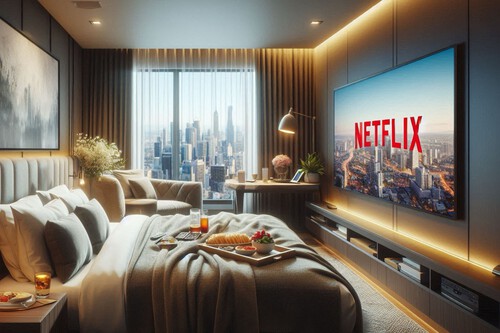 Netflix en el hotel