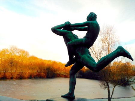 Parques de esculturas en Oslo Vigeland