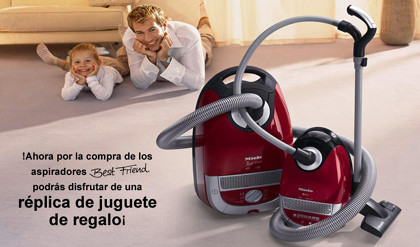 Todos limpian en casa: aspiradora para padres e hijos