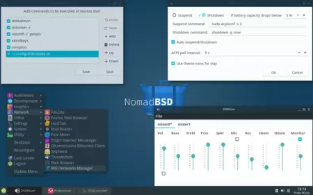 NomadBSD デスクトップ (NomadBSD.org 経由)