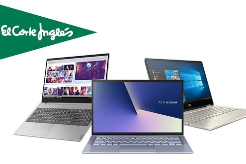 Portátiles para jugar y trabajar con descuentazos y recogida Click&Car en El Corte Inglés