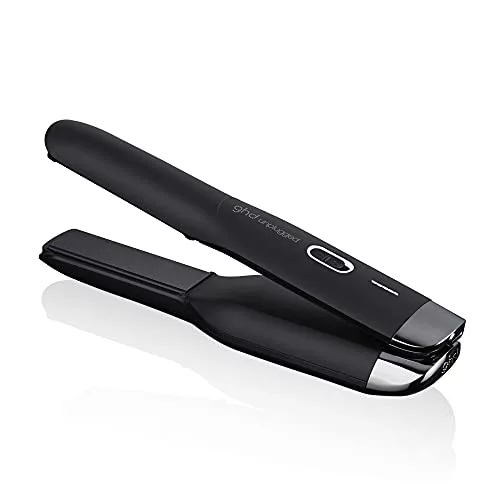 ghd unplugged - plancha de pelo profesional inalámbrica con tecnología dual - zone, Negra