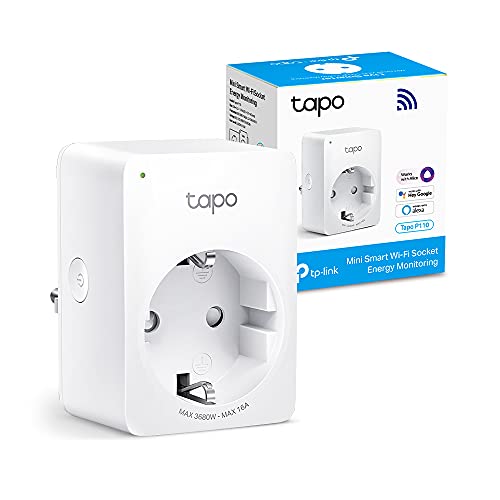 TP-Link Tapo P110 - Mini Enchufe Inteligente Wi-Fi (con Monitoreo Energético)