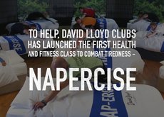 Napercise: una clase fitness de ensueño 