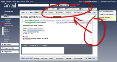 Quita los anuncios de Gmail