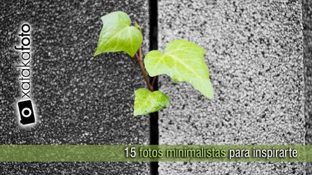 15 fotografías minimalistas para inspirarte