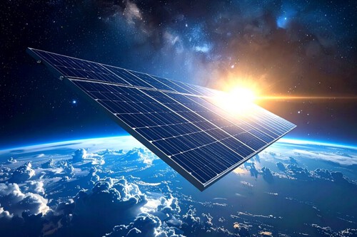 Painel solar ficou em órbita por sete anos
