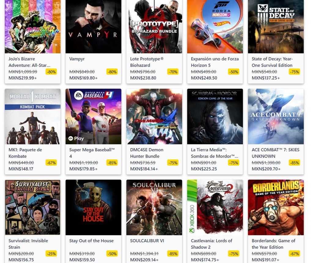 Eran exclusivos de PlayStation y hoy tienen ofertones en Xbox Series X ...