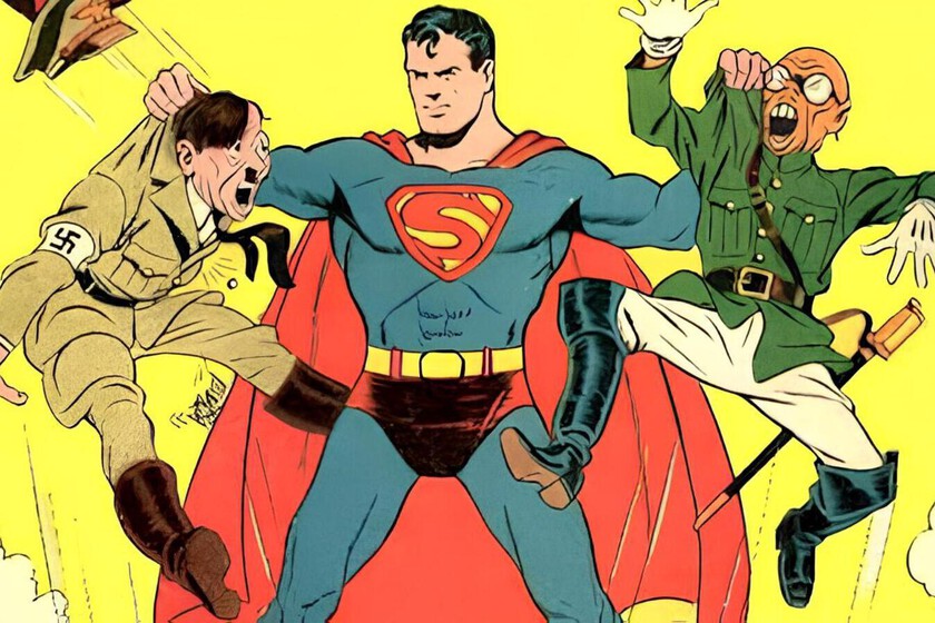 Cuando Superman terminó la Segunda Guerra Mundial y las SS de la Alemania nazi contestaron con una lluvia de barrabasadas
