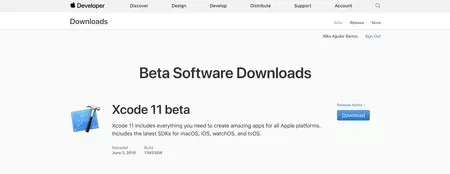 Xcode beta