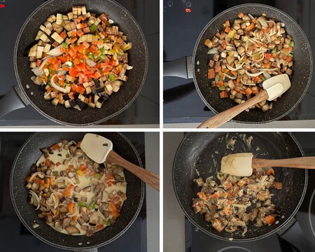 Beige Pastel Cream Neutral Boho Romantic Style Coffee Photo Collage