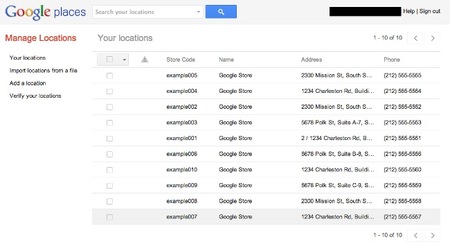 Google Places facilita la administración de múltiples ubicaciones de negocios
