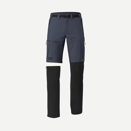 Pantalon Desmontable De Montana Y Trekking Hombre Forclaz Mt500 2