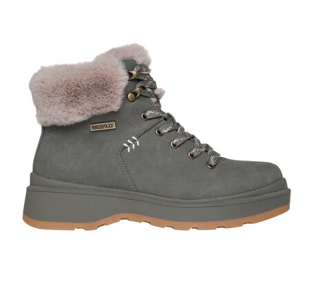 Botines Skechers Montana Calentitos Invierno Zapatillas Impermeables Lluvia