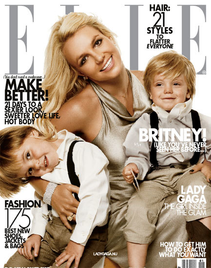 Britney Spears, espléndidos 28 años en la portada de Elle