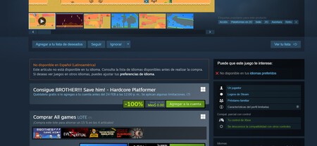 Juego Gratis Steam Plataformero Tryhards